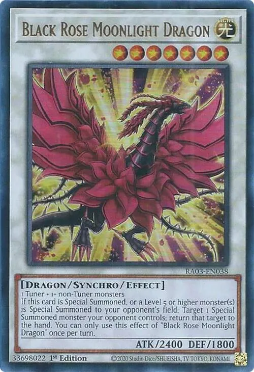 Black Rose Moonlight Dragon — Quarter Century Bonanza — Yu-Gi-Oh!