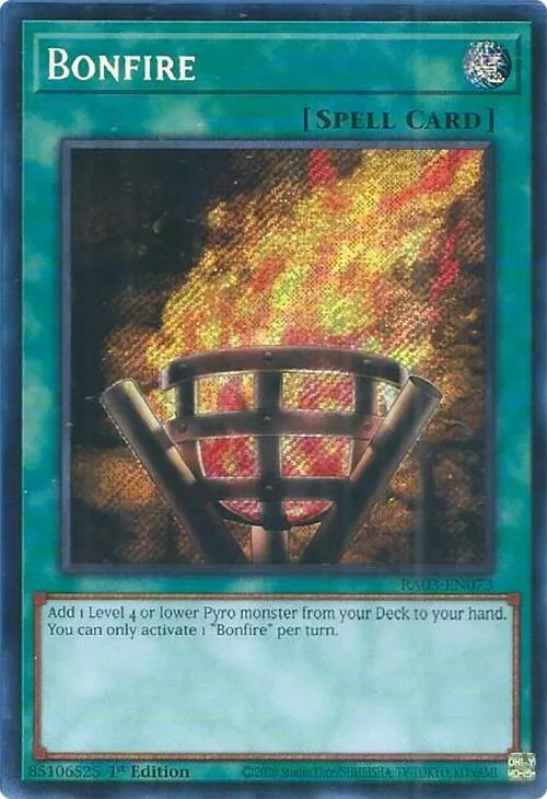 Bonfire — Quarter Century Bonanza — Yu-Gi-Oh!