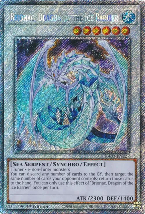 Brionac, Dragon of the Ice Barrier — Quarter Century Bonanza — Yu-Gi-Oh!