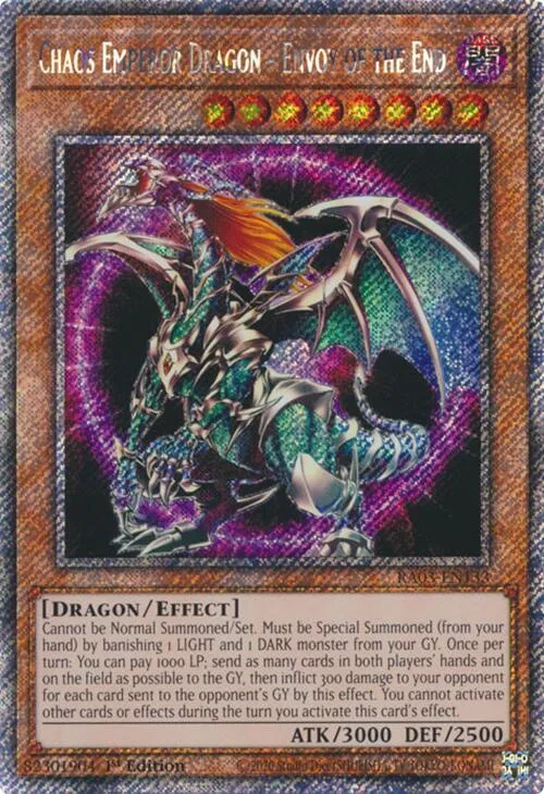 Chaos Emperor Dragon - Envoy of the End — Quarter Century Bonanza — Yu-Gi-Oh!