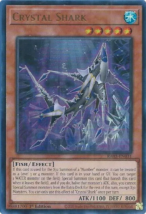 Crystal Shark — Quarter Century Bonanza — Yu-Gi-Oh!