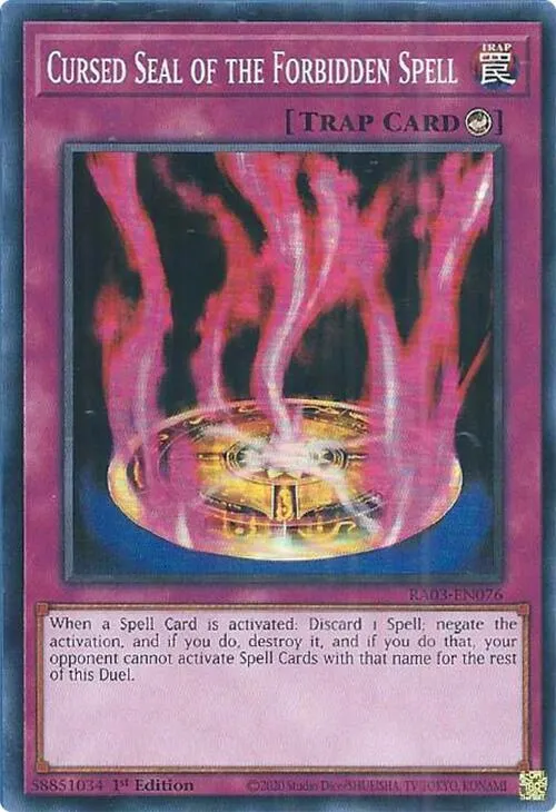 Cursed Seal of the Forbidden Spell — Quarter Century Bonanza — Yu-Gi-Oh!