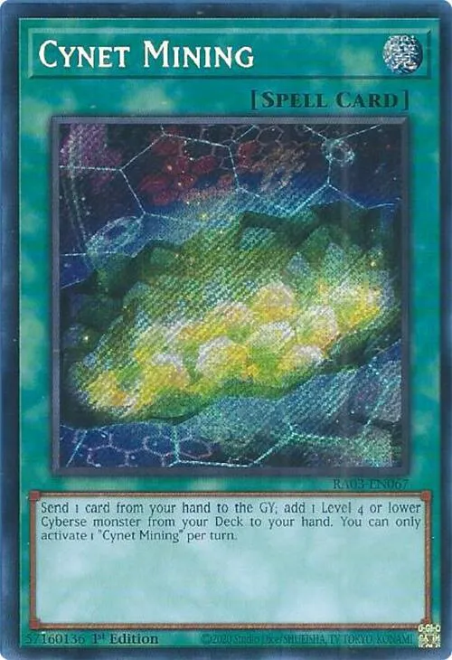Cynet Mining — Quarter Century Bonanza — Yu-Gi-Oh!