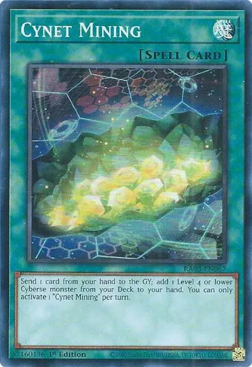 Cynet Mining — Quarter Century Bonanza — Yu-Gi-Oh!
