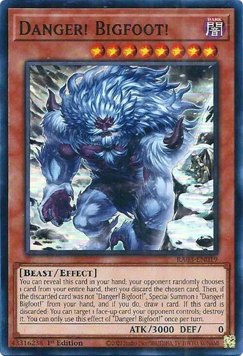 Danger! Bigfoot! — Quarter Century Bonanza — Yu-Gi-Oh!