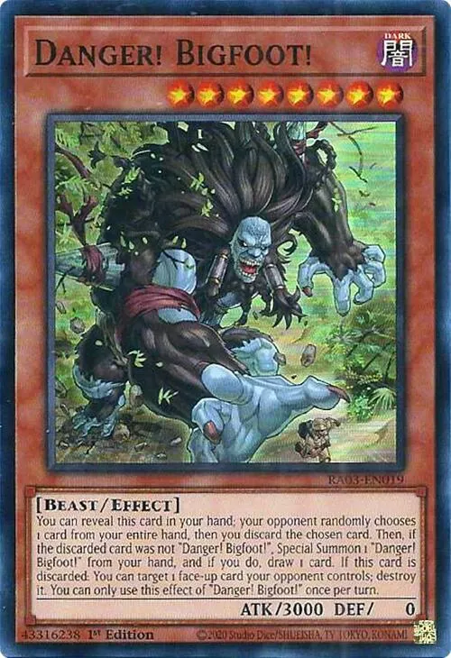 Danger! Bigfoot! — Quarter Century Bonanza — Yu-Gi-Oh!