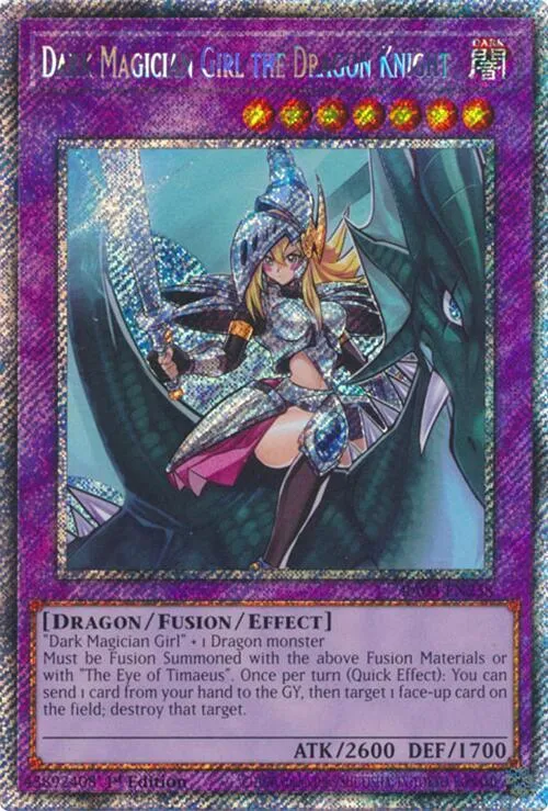 Dark Magician Girl the Dragon Knight — Quarter Century Bonanza — Yu-Gi-Oh!