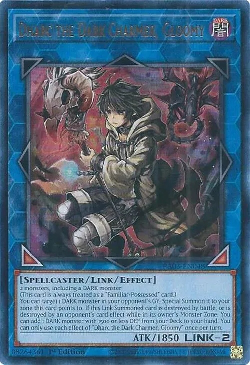 Dharc the Dark Charmer, Gloomy — Quarter Century Bonanza — Yu-Gi-Oh!