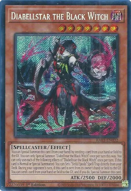 Diabellstar the Black Witch — Quarter Century Bonanza — Yu-Gi-Oh!