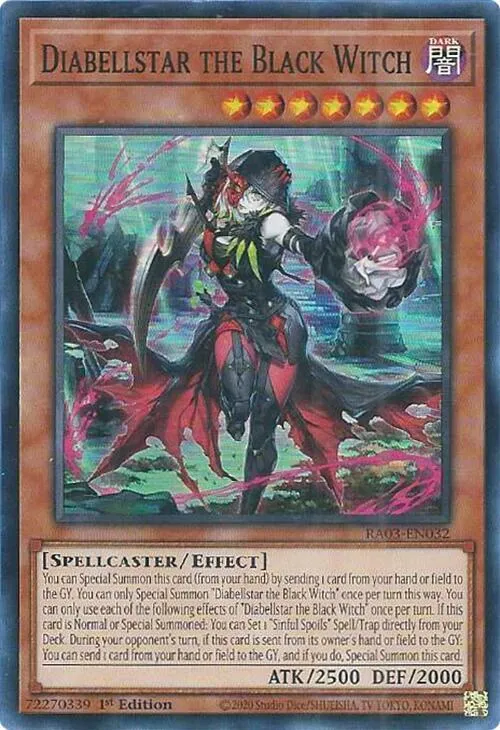 Diabellstar the Black Witch — Quarter Century Bonanza — Yu-Gi-Oh!