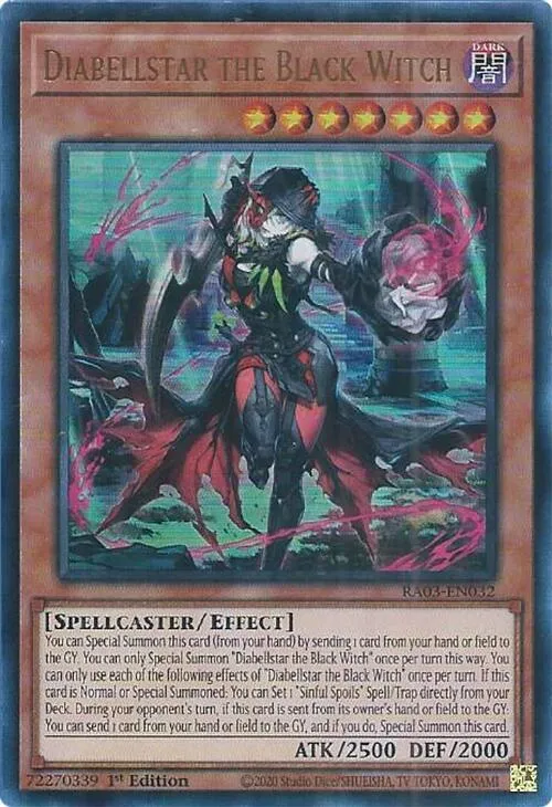 Diabellstar the Black Witch — Quarter Century Bonanza — Yu-Gi-Oh!