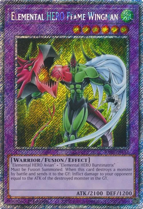 Elemental HERO Flame Wingman — Quarter Century Bonanza — Yu-Gi-Oh!