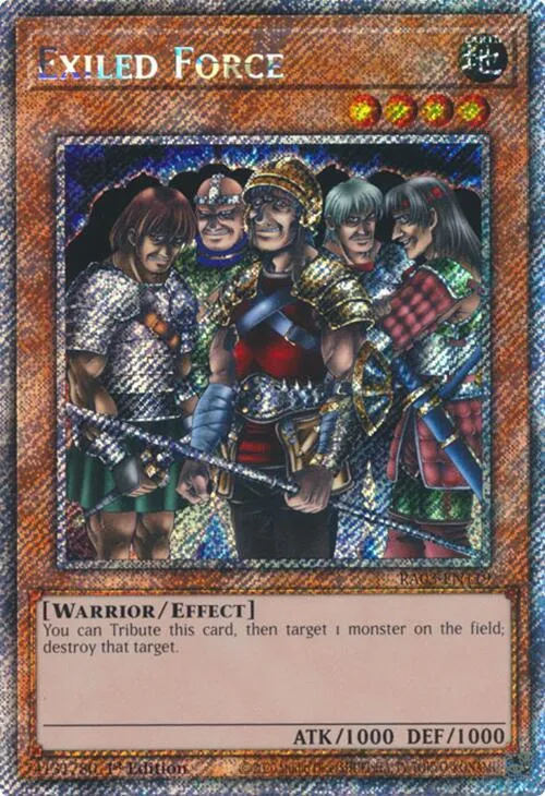 Exiled Force — Quarter Century Bonanza — Yu-Gi-Oh!
