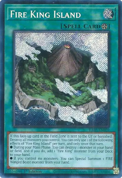 Fire King Island — Quarter Century Bonanza — Yu-Gi-Oh!