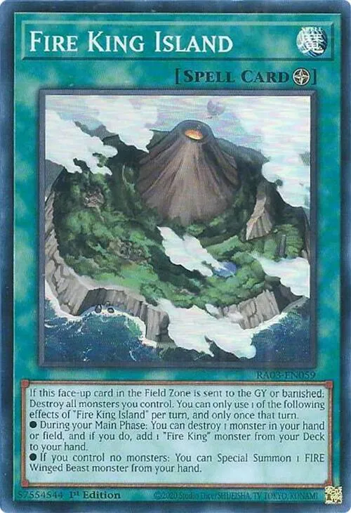 Fire King Island — Quarter Century Bonanza — Yu-Gi-Oh!