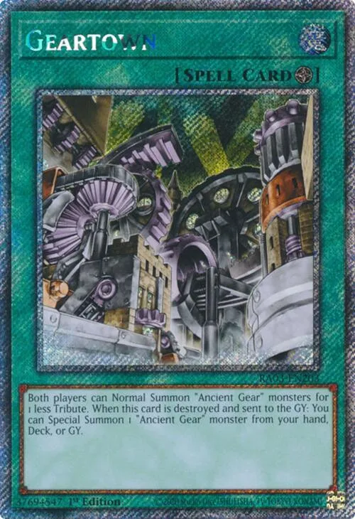 Geartown — Quarter Century Bonanza — Yu-Gi-Oh!