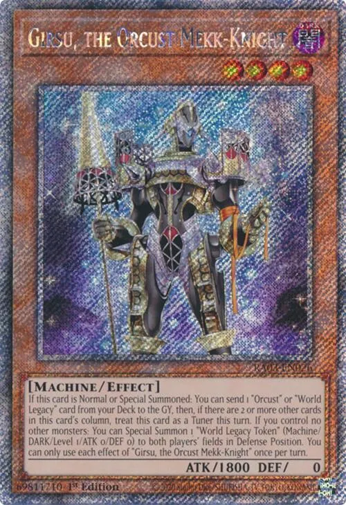 Girsu, the Orcust Mekk-Knight — Quarter Century Bonanza — Yu-Gi-Oh!