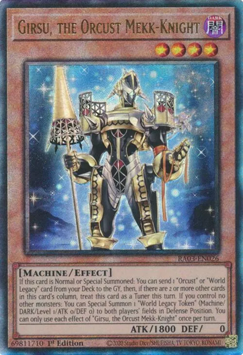 Girsu, the Orcust Mekk-Knight — Quarter Century Bonanza — Yu-Gi-Oh!