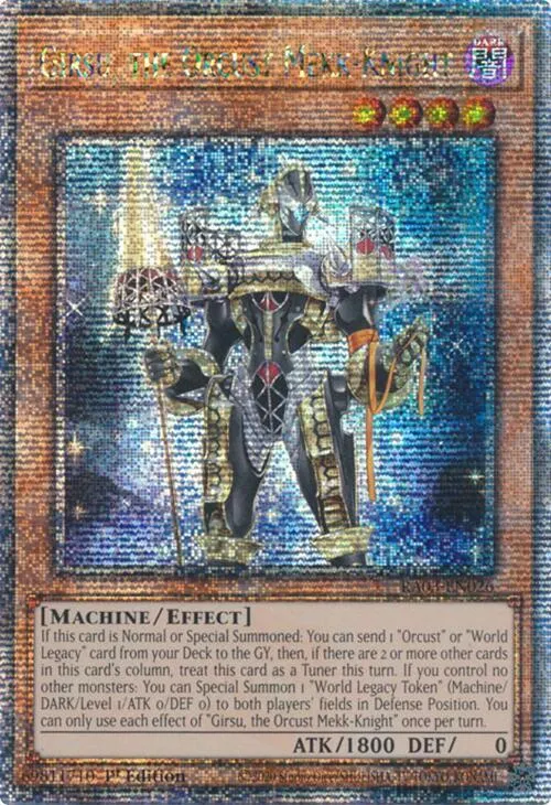 Girsu, the Orcust Mekk-Knight — Quarter Century Bonanza — Yu-Gi-Oh!