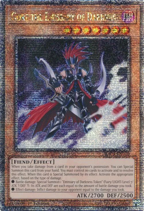 Gorz the Emissary of Darkness — Quarter Century Bonanza — Yu-Gi-Oh!