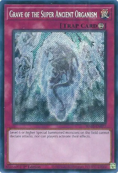 Grave of the Super Ancient Organism — Quarter Century Bonanza — Yu-Gi-Oh!