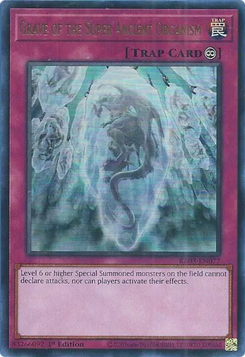 Grave of the Super Ancient Organism — Quarter Century Bonanza — Yu-Gi-Oh!