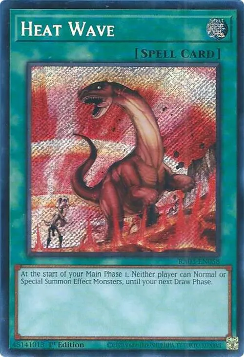 Heat Wave — Quarter Century Bonanza — Yu-Gi-Oh!