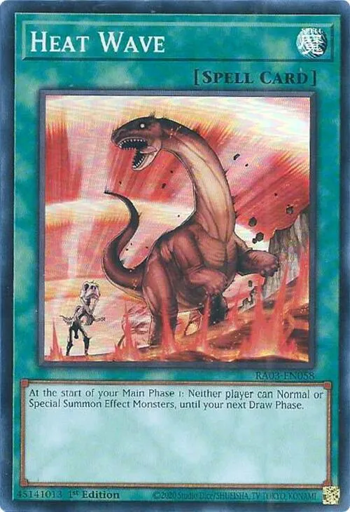 Heat Wave — Quarter Century Bonanza — Yu-Gi-Oh!