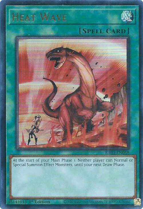 Heat Wave — Quarter Century Bonanza — Yu-Gi-Oh!