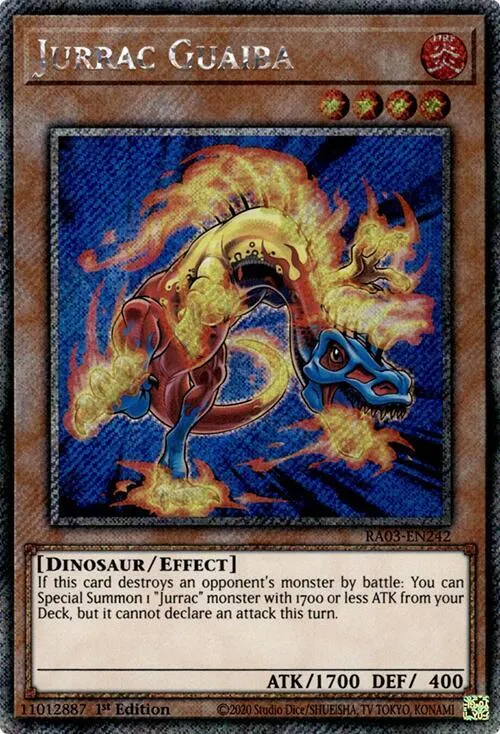 Jurrac Guaiba — Quarter Century Bonanza — Yu-Gi-Oh!