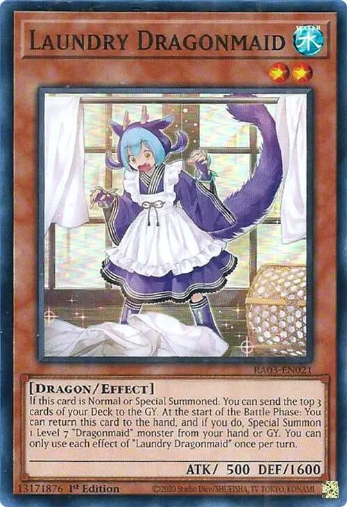Laundry Dragonmaid — Quarter Century Bonanza — Yu-Gi-Oh!