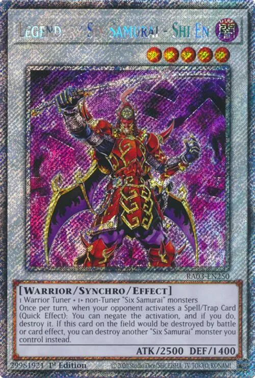 Legendary Six Samurai - Shi En — Quarter Century Bonanza — Yu-Gi-Oh!