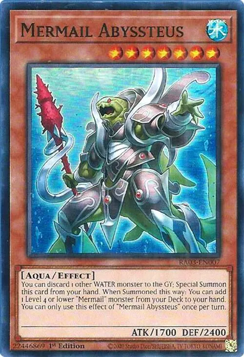 Mermail Abyssteus — Quarter Century Bonanza — Yu-Gi-Oh!