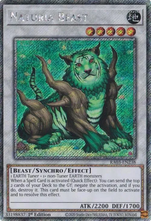 Naturia Beast — Quarter Century Bonanza — Yu-Gi-Oh!