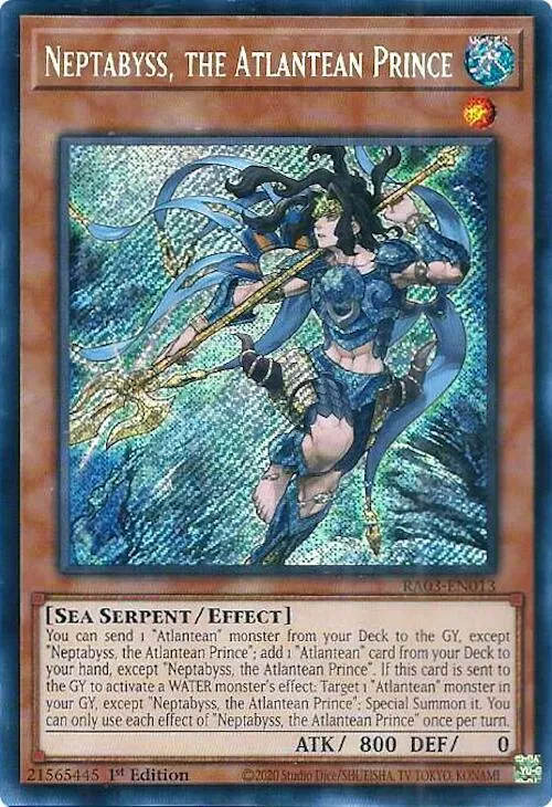 Neptabyss, the Atlantean Prince — Quarter Century Bonanza — Yu-Gi-Oh!