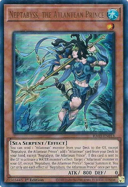 Neptabyss, the Atlantean Prince — Quarter Century Bonanza — Yu-Gi-Oh!