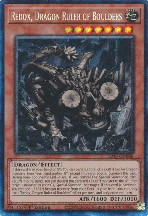 Redox, Dragon Ruler of Boulders — Quarter Century Bonanza — Yu-Gi-Oh!