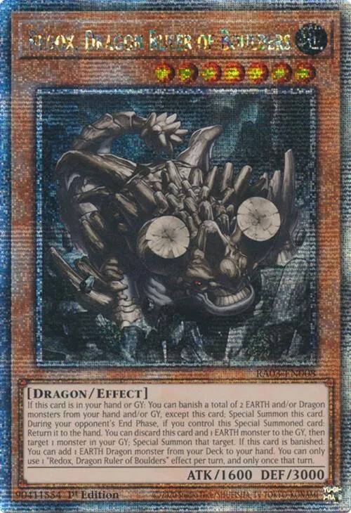Redox, Dragon Ruler of Boulders — Quarter Century Bonanza — Yu-Gi-Oh!