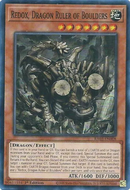 Redox, Dragon Ruler of Boulders — Quarter Century Bonanza — Yu-Gi-Oh!