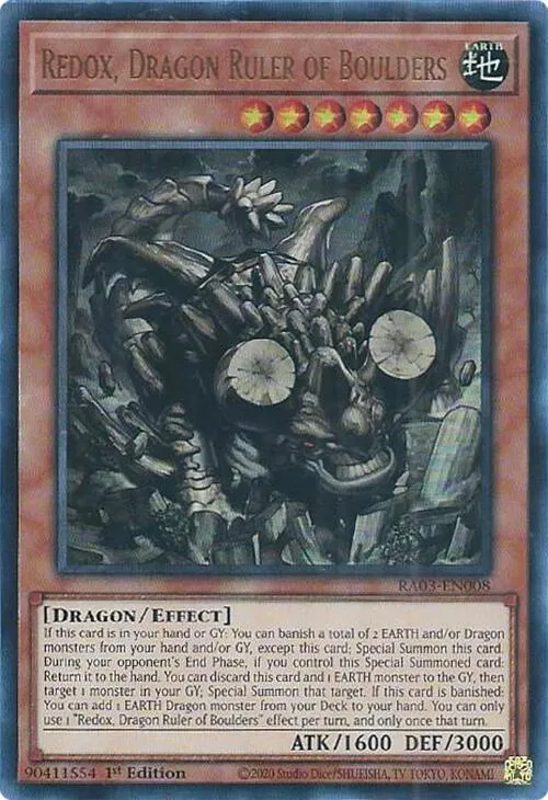 Redox, Dragon Ruler of Boulders — Quarter Century Bonanza — Yu-Gi-Oh!