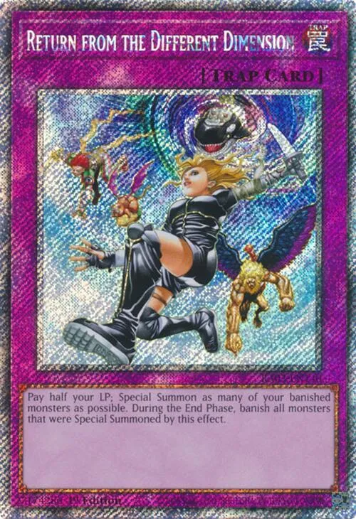 Return from the Different Dimension from Quarter Century Bonanza - Yu-Gi-Oh!