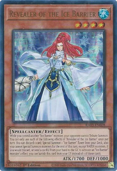 Revealer of the Ice Barrier — Quarter Century Bonanza — Yu-Gi-Oh!