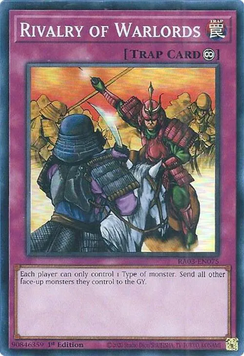 Rivalry of Warlords — Quarter Century Bonanza — Yu-Gi-Oh!