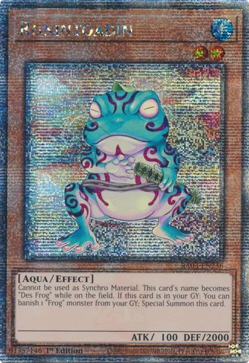 Ronintoadin — Quarter Century Bonanza — Yu-Gi-Oh!