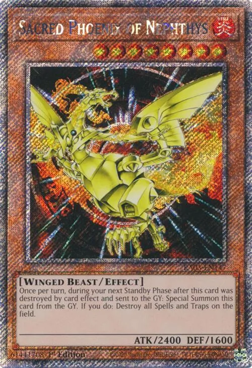 Sacred Phoenix of Nephthys — Quarter Century Bonanza — Yu-Gi-Oh!