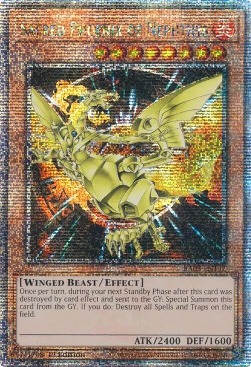 Sacred Phoenix of Nephthys — Quarter Century Bonanza — Yu-Gi-Oh!