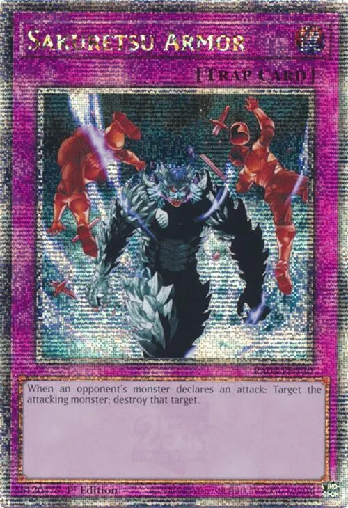 Sakuretsu Armor — Quarter Century Bonanza — Yu-Gi-Oh!