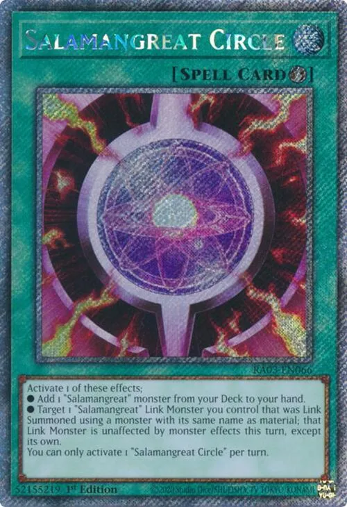 Salamangreat Circle — Quarter Century Bonanza — Yu-Gi-Oh!