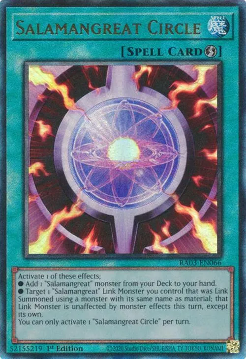 Salamangreat Circle — Quarter Century Bonanza — Yu-Gi-Oh!