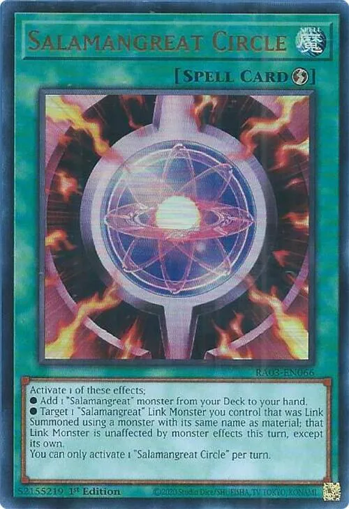 Salamangreat Circle — Quarter Century Bonanza — Yu-Gi-Oh!